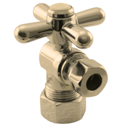 VAB0052 1/4 Turn Angle Stop, 5/8" OD Inlet